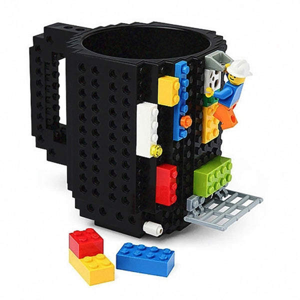 1 Piece Build-on Brick Mug  - Building Blocks Coffee Cup - Baby Gifts Delivered