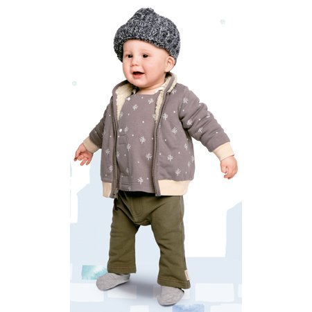 "Teddy Bear" Baby Jacket - Reversible Winter Coat with removable hoodie for baby - Baby Gifts Delivered