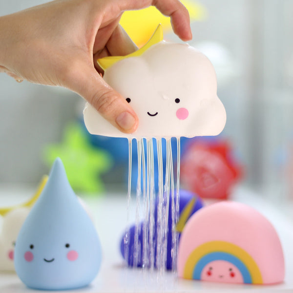 The Cloud...FOR BABY! Novelty Rain Cloud Tub Toys