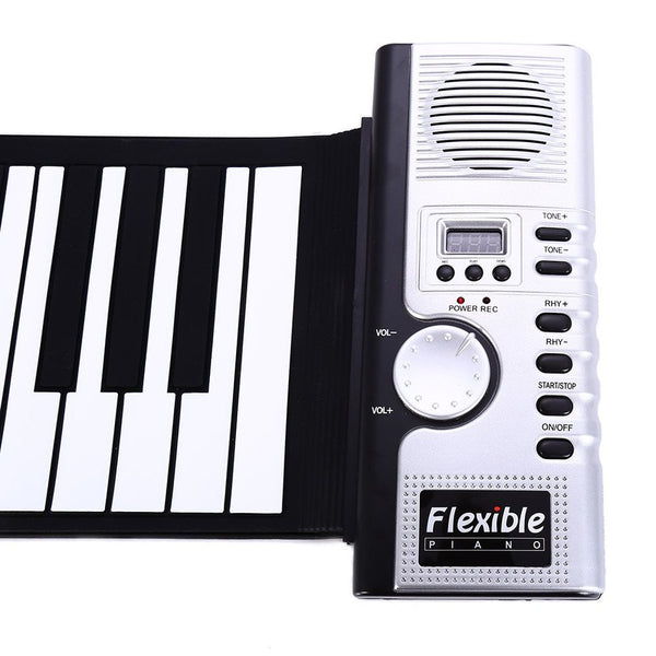 2016 Hot Sale Portable Flexible 61 Keys Silicone MIDI Digital Soft Keyboard Piano Flexible Electronic Roll Up Piano - Baby Gifts Delivered