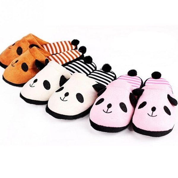 2017 Fashion Women indoor Plush Slippers Shoes Cute Panda Shoes Keep warm and comfortable - Baby Gifts Delivered