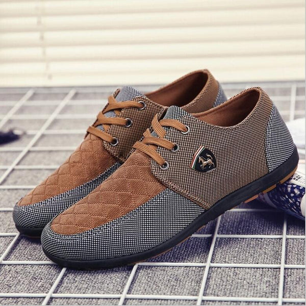 2016 mens Casual Shoes mens canvas shoes for men shoes men fashion Flats Leather brand fashion suede Zapatos de hombre - Baby Gifts Delivered