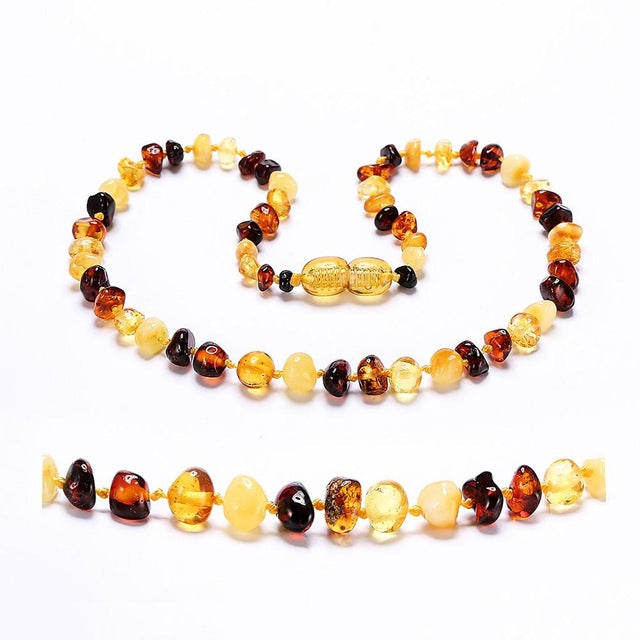 Baltic Amber Teething Necklace for Baby - Baby Gifts Delivered