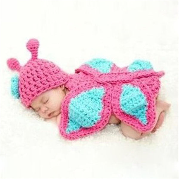 Crochet Set Newborn BABY Photo Prop Costume - Handmade Knitted characters for infant - Baby Gifts Delivered