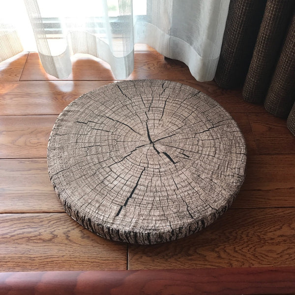 Creative "Tree Stump" Round Seat Cushion - Novelty Throw Pillow - Baby Gifts Delivered